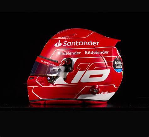 charles leclerc f1 helmet.